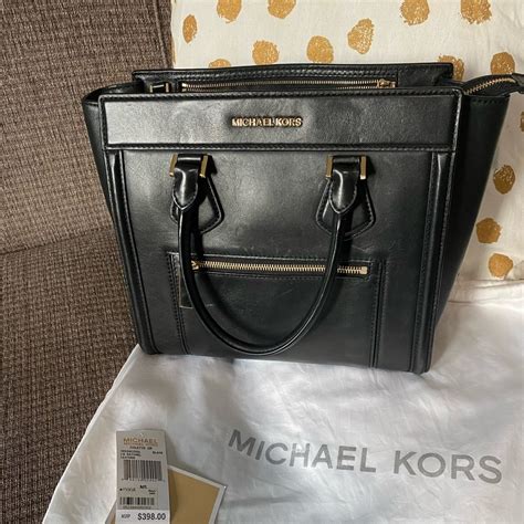 michael kors colette large leather|Colette Silver.